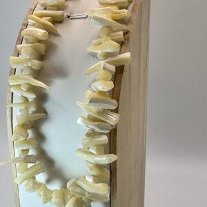 Elegant coral Cream Necklace